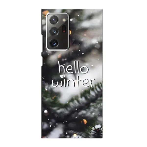 Чохол з принтом «Hello winter» для Samsung Galaxy Note 20 Ultra