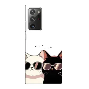 Чохол з принтом «Коти в окулярах» для Samsung Galaxy Note 20 Ultra