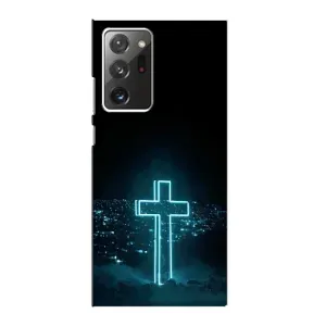 Християнські Чохли для Samsung Galaxy Note 20 Ultra (AlphaPrint) (Хрест і місто)