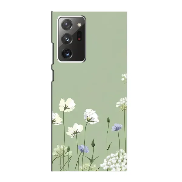 Чехол с принтом «Цветы на зеленом» для Samsung Galaxy Note 20 Ultra