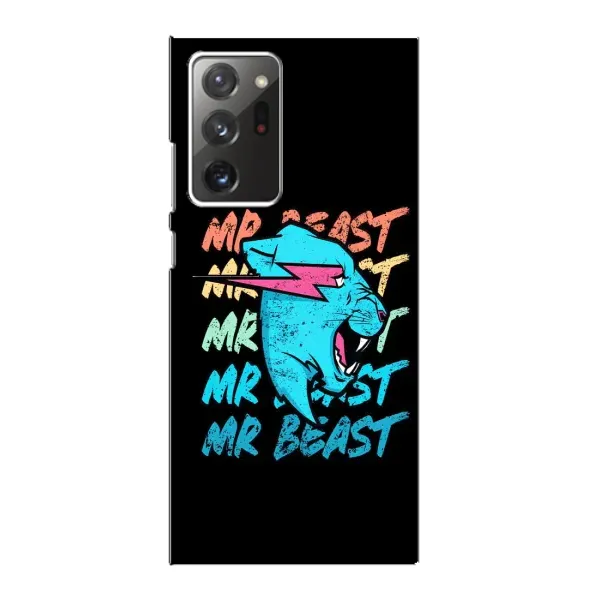 Чохол з принтом «logo Mr beast» для Samsung Galaxy Note 20 Ultra