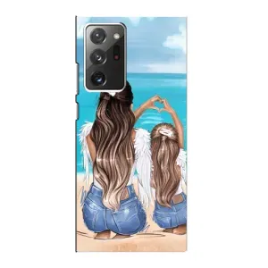 Чохол з друком для Samsung Galaxy Note 20 Ultra - (Мама з дитинкою) (AlphaPrint) (Мама з донькою)