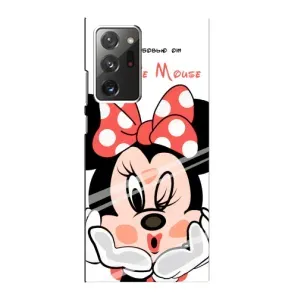 Міккі Маус чохол для Samsung Galaxy Note 20 Ultra (AlphaPrint - Мультяшні) (Маус Мінні)