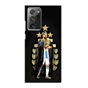 Чохли для Samsung Galaxy Note 20 Ultra (Leo чемпіон) (AlphaPrint) (Мессі Король)