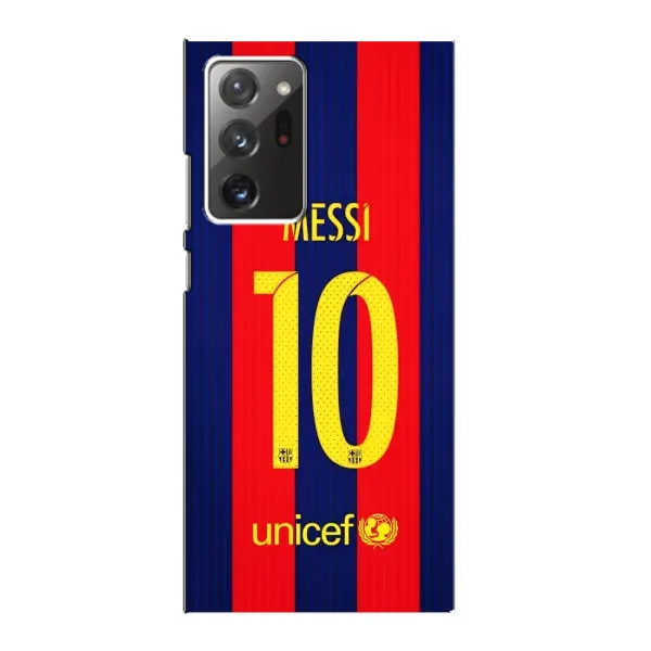 Чехол с принтом «Messi Barca 10» для Samsung Galaxy Note 20 Ultra