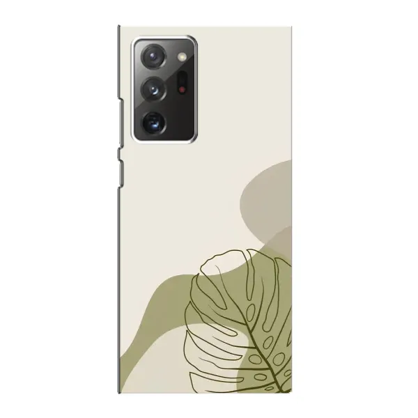 Чохол з принтом «Зелена монстера дизайн» для Samsung Galaxy Note 20 Ultra