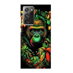 Чохол з Мавпами Samsung Galaxy Note 20 Ultra - (AlphaPrint) (Мавпа в квітах)