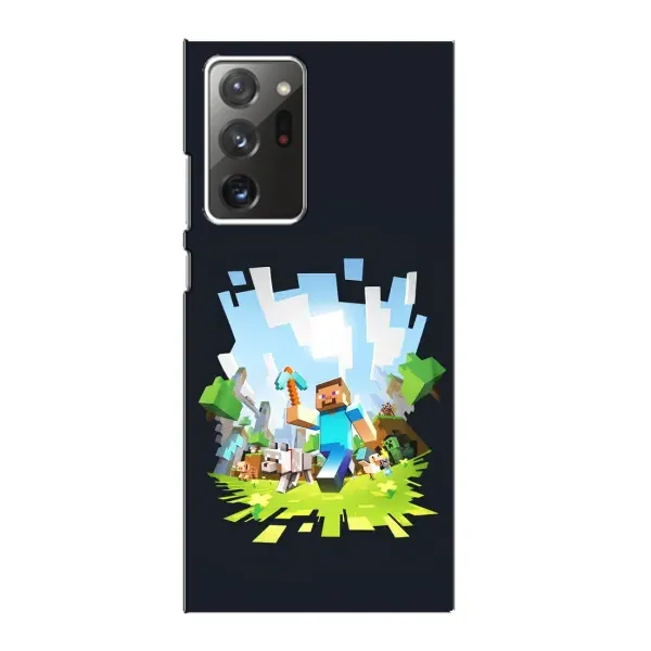 Чехол с принтом «персонажи Minecraft» для Samsung Galaxy Note 20 Ultra