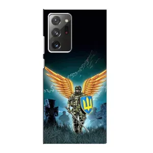 Чехлы с картинкой ЗСУ для Samsung Galaxy Note 20 Ultra (AlphaPrint) (Солдат ЗСУ)