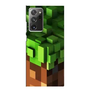 Чохол Майнкрафт на Samsung Galaxy Note 20 Ultra (AlphaPrint) Minecraft (текстура Майнкрафт)