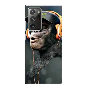 Чохол з Мавпами Samsung Galaxy Note 20 Ultra - (AlphaPrint) (В навушниках)