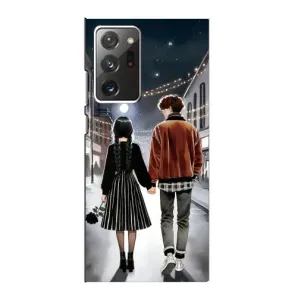Чехол с дизайном Венздей 2 на Samsung Galaxy Note 20 Ultra (Уэнздей и Тайлер)