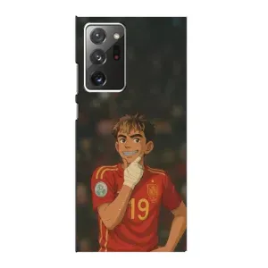 Чохол з футболістом Ламін Ямаль Samsung Galaxy Note 20 Ultra (Ямаль аніме)