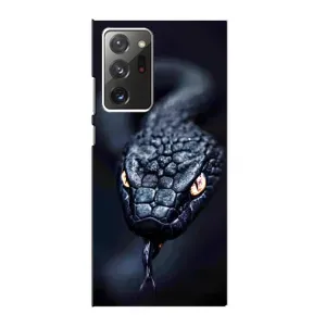 Чехол с картинкой «Хищники» для Samsung Galaxy Note 20 Ultra (Черная змея)