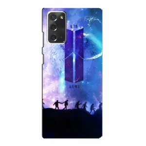 Чехлы BTS для Samsung Galaxy Note 20 (AlphaPrint) (Army BTS)