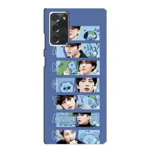 Чехлы BTS для Samsung Galaxy Note 20 (AlphaPrint) (Bangtan)