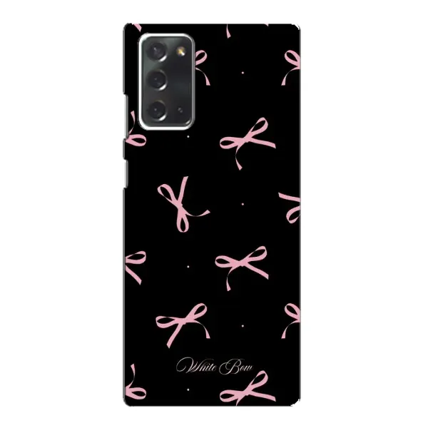 Чехол с принтом «Банты на черном» для Samsung Galaxy Note 20