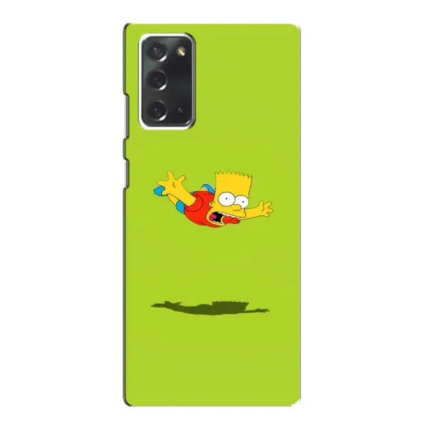 Чохол з принтом «Барт Сімпсон» для Samsung Galaxy Note 20