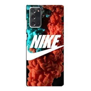 Чехол для Samsung Galaxy Note 20 - с принтом Найк (AlphaPrint) (Дымчатый найк)