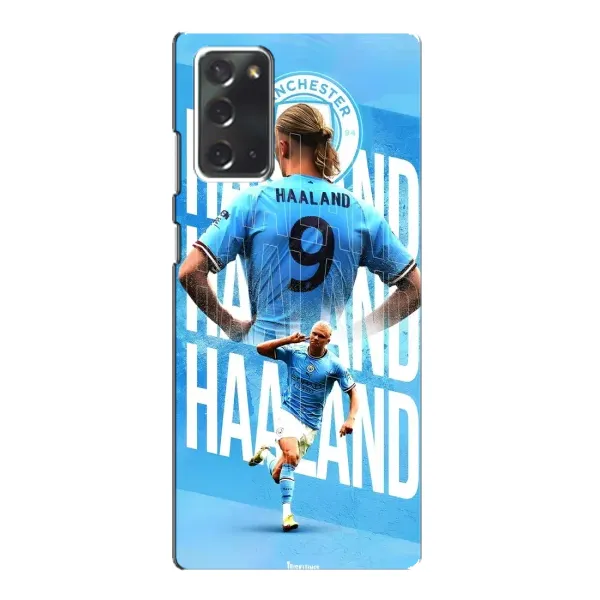 Чохол з принтом «Erling Haaland» для Samsung Galaxy Note 20