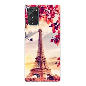 Чехол Эйфелева Башня для Samsung Galaxy Note 20 - (AlphaPrint) (Эйфелева Башня)