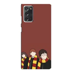 Чехлы с Гарри Поттером для Samsung Galaxy Note 20 (AlphaPrint) (Гарри с друзьями)