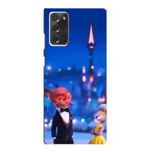 Чохол з принтом «Романтичний вечір Зоотрополіс» для Samsung Galaxy Note 20