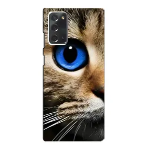 Чехлы с Котиками для Samsung Galaxy Note 20 (VPrint) (Глаз кота)