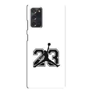 Чехлы для Samsung Galaxy Note 20 - с картинкой JORDAN (AlphaPrint) (Jordan 23)