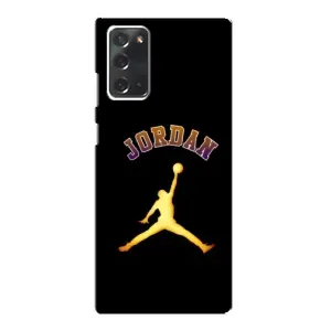 Чехлы для Samsung Galaxy Note 20 - с картинкой JORDAN (AlphaPrint) (Jordan Gold)