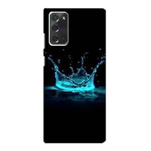 Чехол с Короной Самсунг Галакси Нот 20 - (AlphaPrint) (Капля короны)