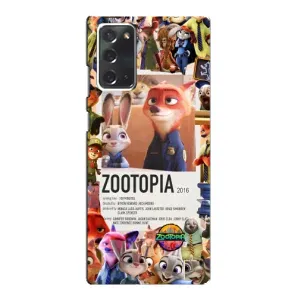 Чохол з принтом «Постер Зоотрополіс» для Samsung Galaxy Note 20