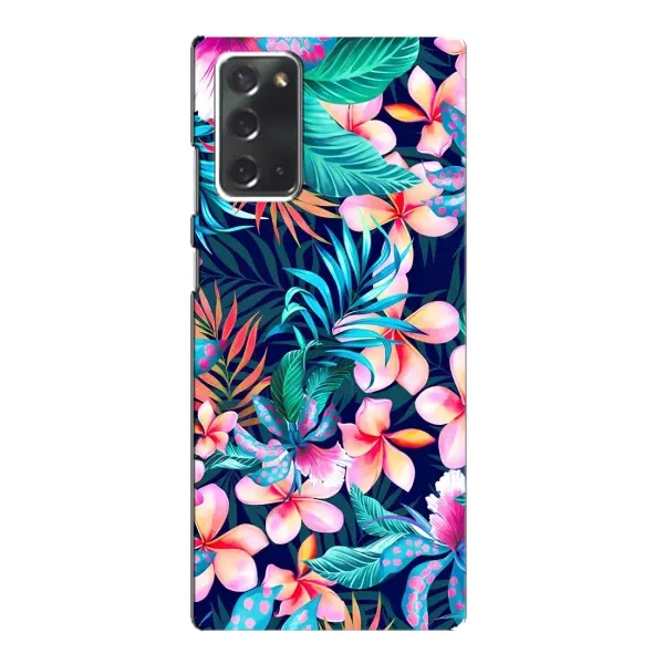 Чехол с принтом «Красочные цветы» для Samsung Galaxy Note 20
