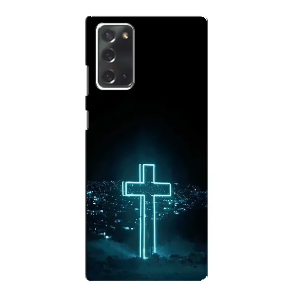 Чохол з принтом «Хрест і місто» для Samsung Galaxy Note 20 Чохол з принтом «Хрест і місто» для Samsung Galaxy Note 20