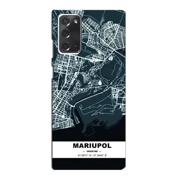 Чехол с принтом «Мариуполь» для Samsung Galaxy Note 20