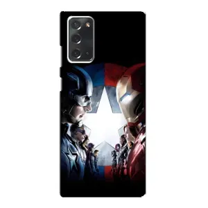 Чехлы с героями Марвел Samsung Galaxy Note 20 (VPrint) (Марвел стайл)