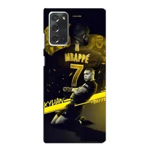 Чехлы Килиан Мбаппе для Samsung Galaxy Note 20 (Mbappe)