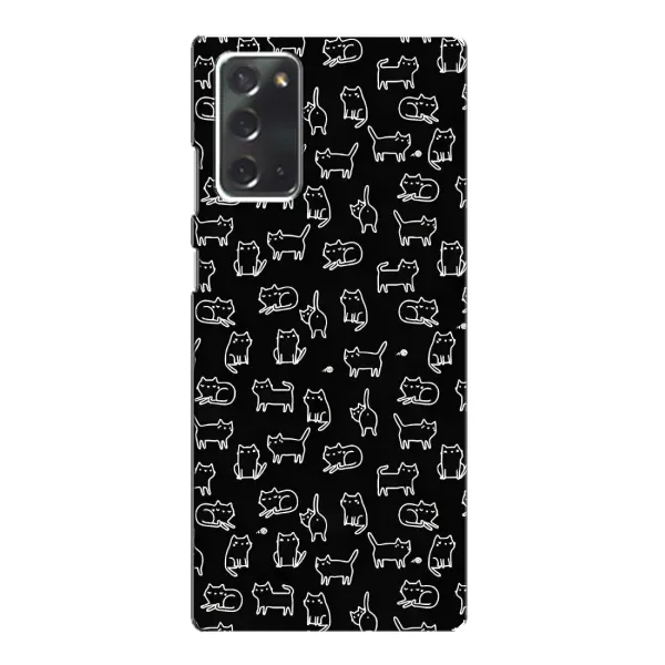 Чохол з принтом «Маленькі котики» для Samsung Galaxy Note 20