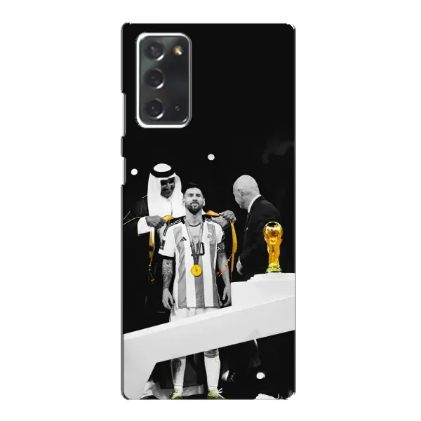 Чохол з принтом «Мессі коронований» для Samsung Galaxy Note 20