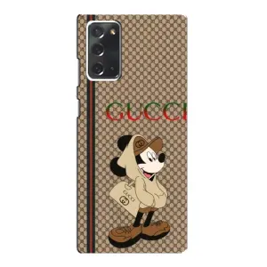 Чехлы ГУЧЧИ для Самсунг Галакси Нот 20 (AlphaPrint) (Mickey GUCCI)