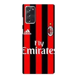 Чехлы для Samsung Galaxy Note 20 (VPrint) - Футбольные клубы (Milan)