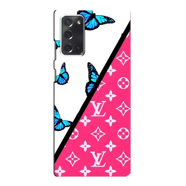 Чохол з принтом «Мода LV» для Samsung Galaxy Note 20