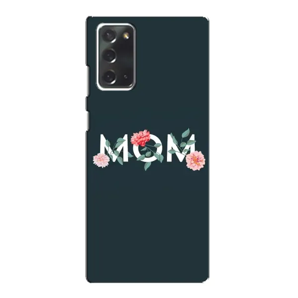 Чехол с принтом «Mom дизайн» для Samsung Galaxy Note 20
