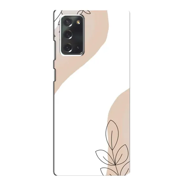 Чохол з принтом «Нюдова гілочка абстракція» для Samsung Galaxy Note 20 Чохол з принтом «Нюдова гілочка абстракція» для Samsung Galaxy Note 20
