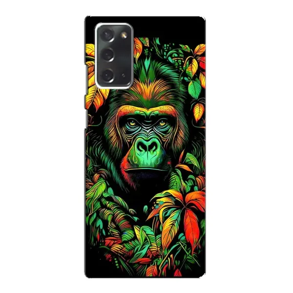Чохол з принтом «Мавпа в квітах» для Samsung Galaxy Note 20