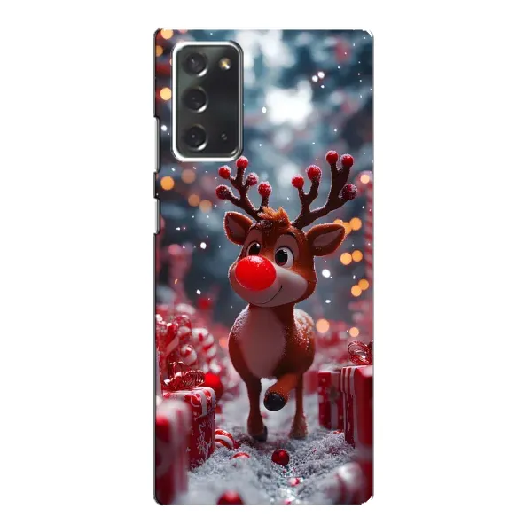 Чохол з принтом «Олень серед подарунків» для Samsung Galaxy Note 20