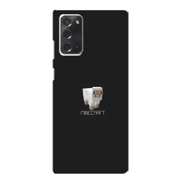 Чехол с принтом «Овечка Майнкрафт» для Samsung Galaxy Note 20
