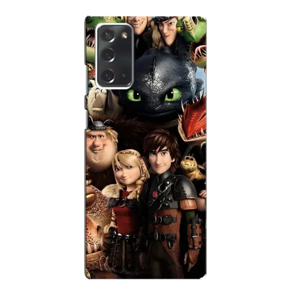 Чехол с принтом «Персонажи дракона» для Samsung Galaxy Note 20 Чехол с принтом «Персонажи дракона» для Samsung Galaxy Note 20