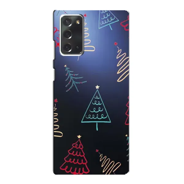 Чехол с принтом «Рождественские елки» для Samsung Galaxy Note 20