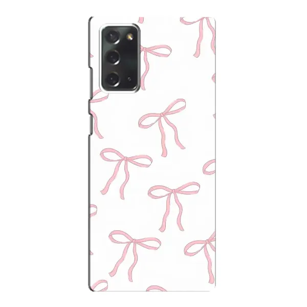 Чехол с принтом «Розовые бантики» для Samsung Galaxy Note 20
